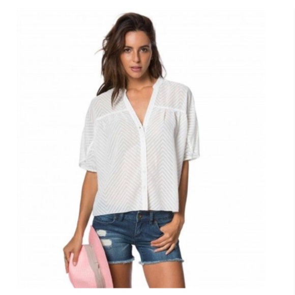 O'Neill Tops - O'Neill Sheer Summer Shirt NWOT